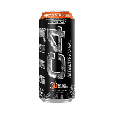 Cellucor C4 Ultimate Energy Drink 16oz 12 pack frost bitten citrus