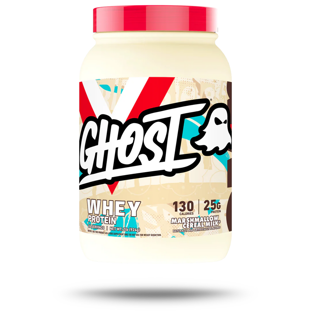 Proteina Ghost Whey 2Lbs 26 Servicios Finaflex Beta Alanina 150 Servicios marshmallow cereal milk