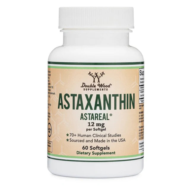 Double Wood Astaxantina (astareal) 12 Mg 60 Softgels