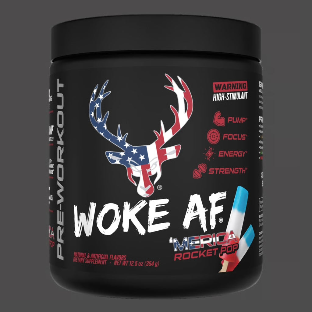 Bucked Up Pre Entreno Woke Af 30 Servicios Merica Rocket Pop