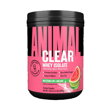 Univesal Animal Clear Whey Isolate 500g 20 Servicios watermelon lemonade