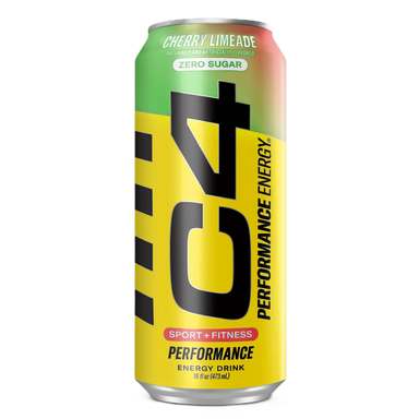Cellucor c4 energy drink zero azucar 16 oz (12 latas) limonada cereza