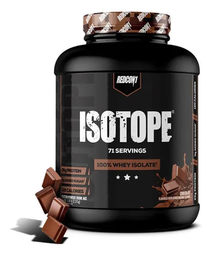 Proteina Redcon1 Isotope 100% Whey Isolate 5 Lbs 71 Porcione chocolate