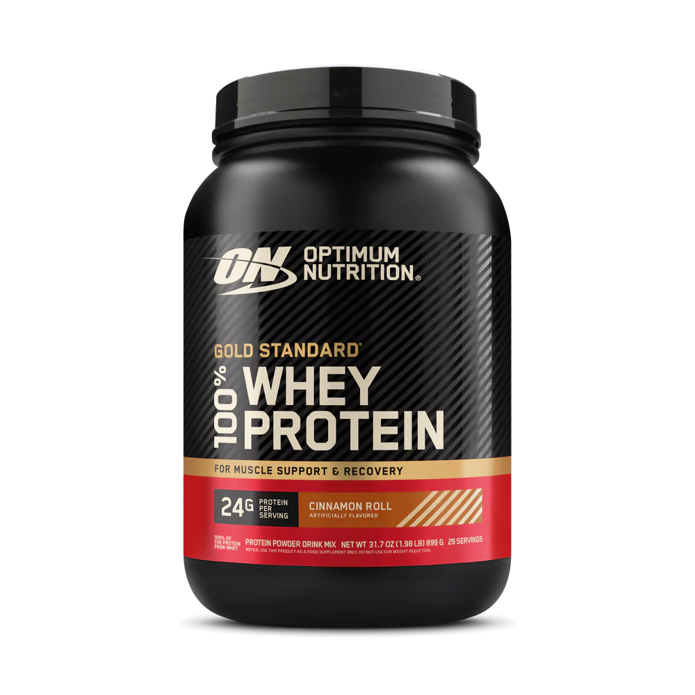 Optimum Nutrition Proteina Gold Standard 100% Whey 2 Lbs cinnamon roll