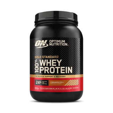 Optimum Nutrition Proteina Gold Standard 100% Whey 2 Lbs cinnamon roll