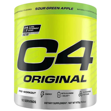 Cellucor C4 Pre Entreno Original 50 servicios sour green apple