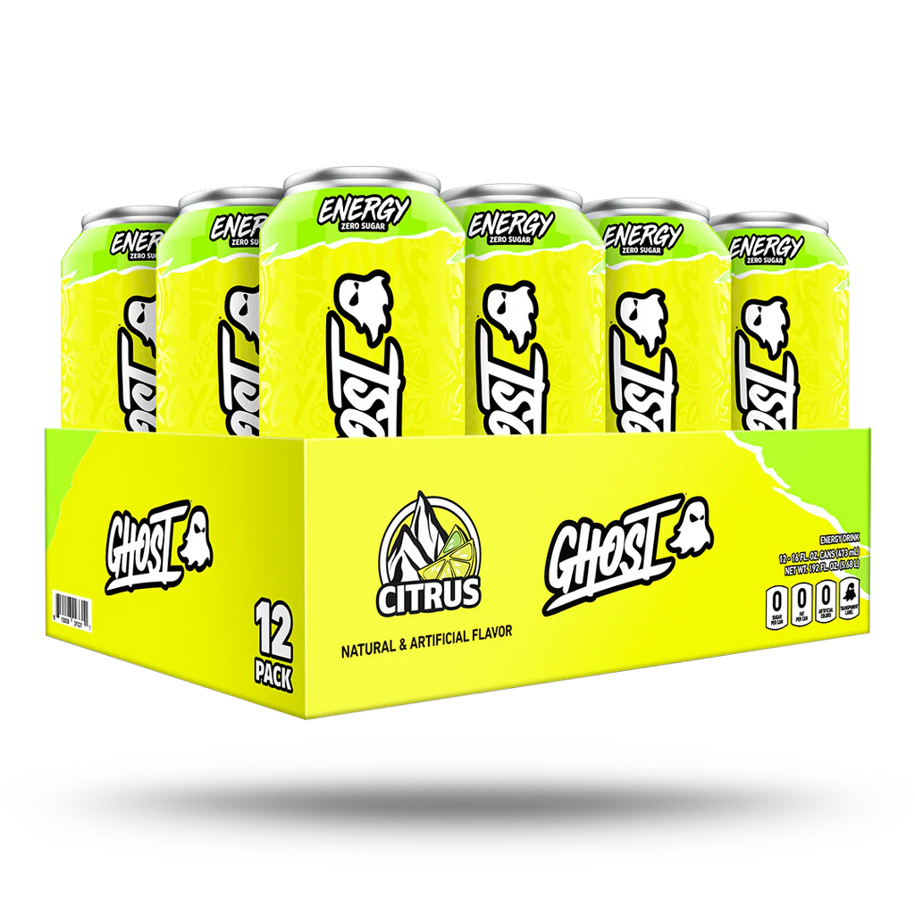 Ghost Energy Drink 16Oz 12 Pack citrus