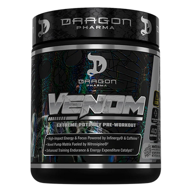 Dragon Pharma Venom Pre Entreno 40 Servicios white dragon