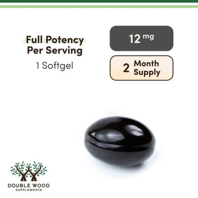 Double Wood Astaxantina (astareal) 12 Mg 60 Softgels portada 2