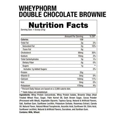 Dragon Pharma Proteina Wheyphorm 2lbs 23 Servicios Informacion nutricional