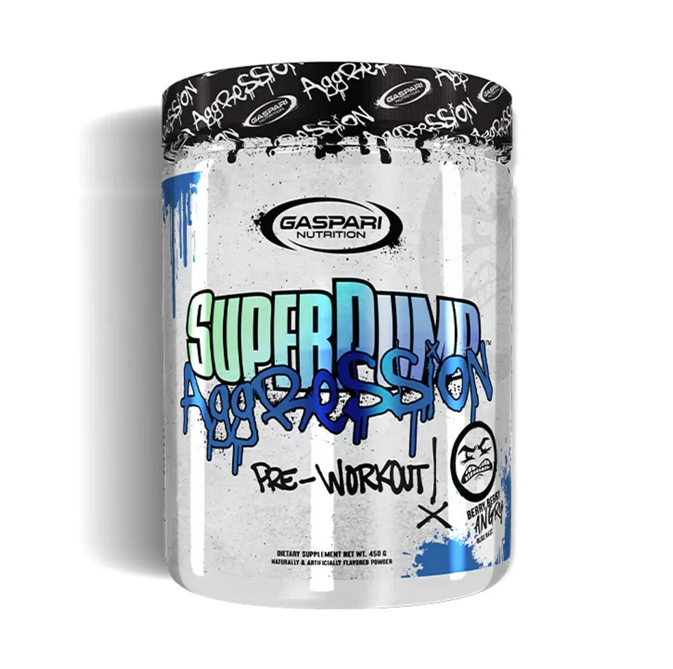 Gaspari Nutrition Superpump Aggression Pre Entreno 360Gr 40 Servicios berry berry angry