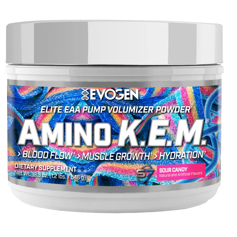 Evogen Amino KEM Eaa y Bcaa 30 Servicios sour candy