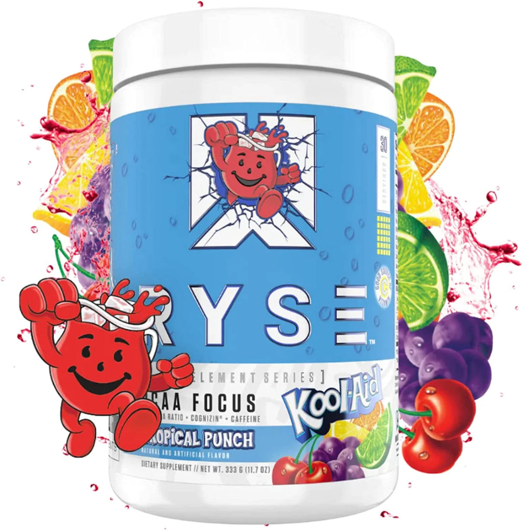 Ryse BCAA Focus Kool Aid Ponche 30 Servicios