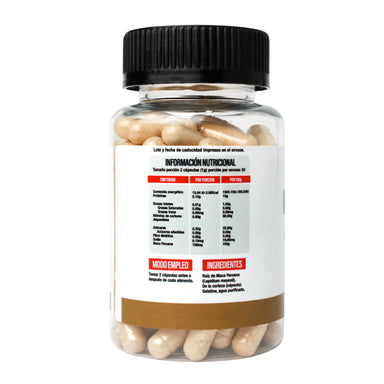 Superlabs Nutrition Maca Peruana 500mg 100 Caps Informacion nutricional