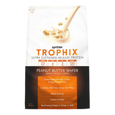 Syntrax Trophix Proteina 5 Libras 75 Servicios Peanut Butter Wafer
