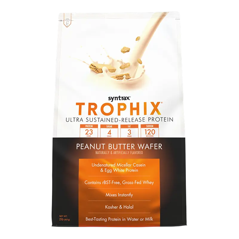 Syntrax Trophix Proteina 5 Libras 75 Servicios Peanut Butter Wafer