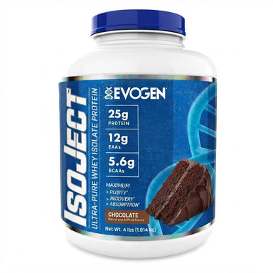 Evogen Proteina Isoject 4 Lbs 55 Servicios chocolate
