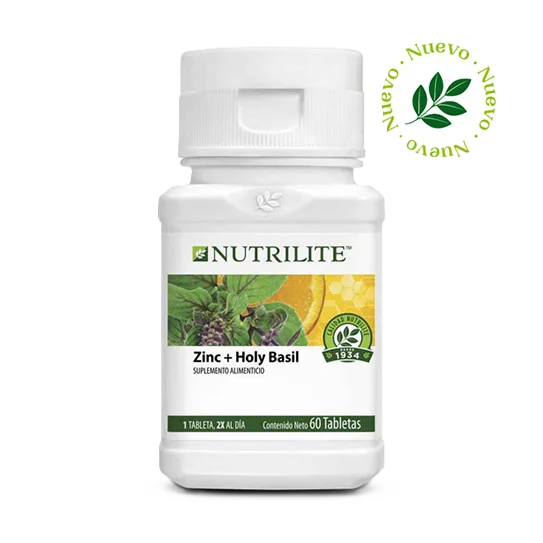 Nutrilite Zinc + Holy Basil 60 Tabletas