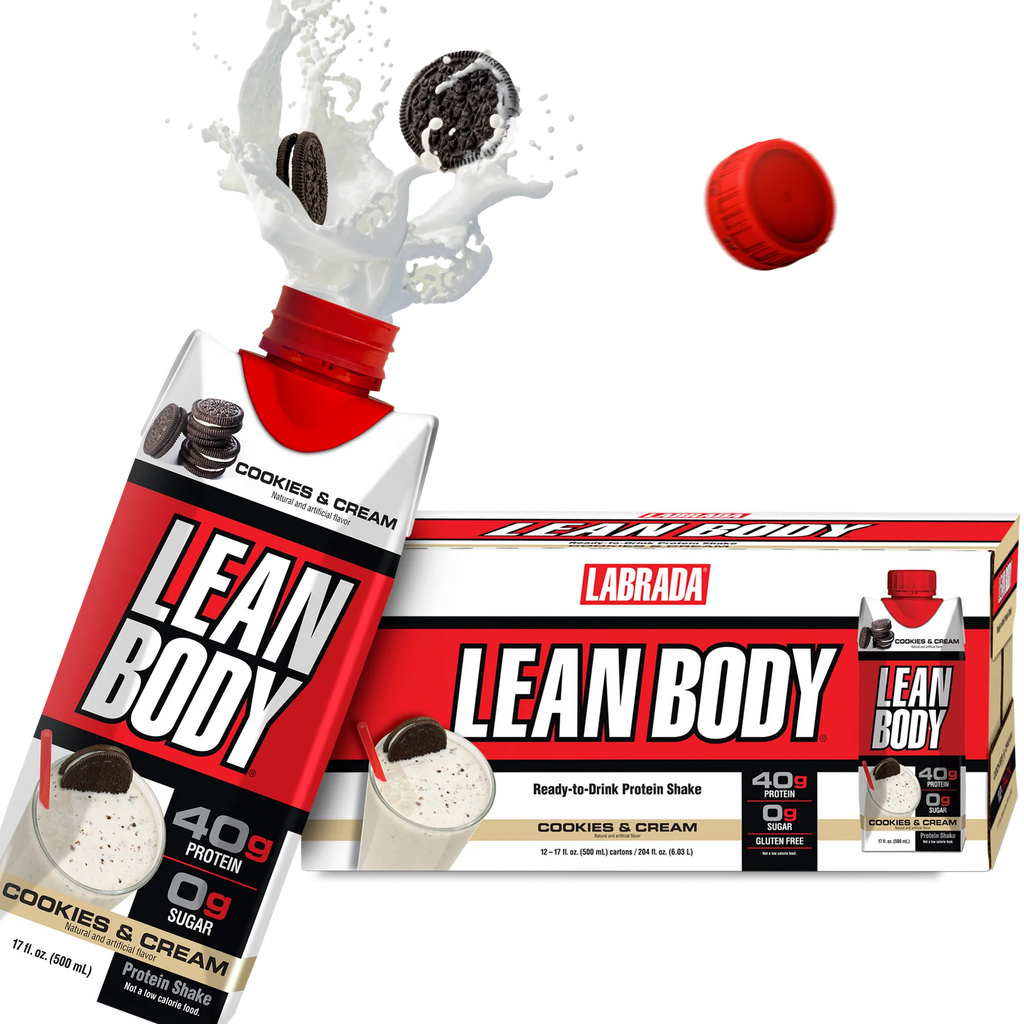 Labrada Lean Body Proteina Shake 12 Pack Cookies and cream