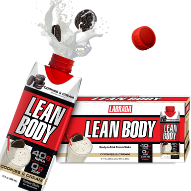 Labrada Lean Body Proteina Shake 12 Pack Cookies and cream