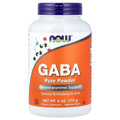 Now Foods Gaba en Polvo Puro 170 Gr