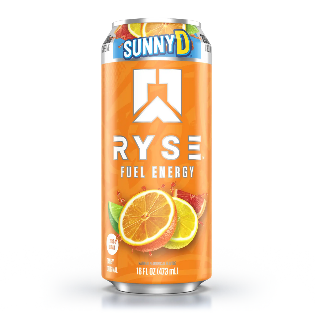 Ryse Fuel Energy Drink 12 Pack Sunny D Sabor Tangy Original