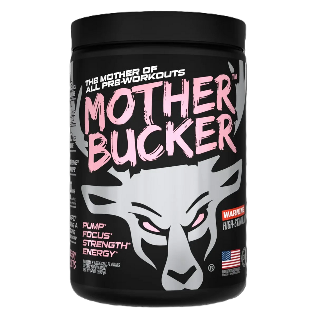 Bucked Up Mother Bucker Pre Entreno 20 Servicios Strawberry super sets