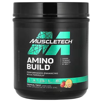 Muscletech Amino Build 40 servicios tropical twuist