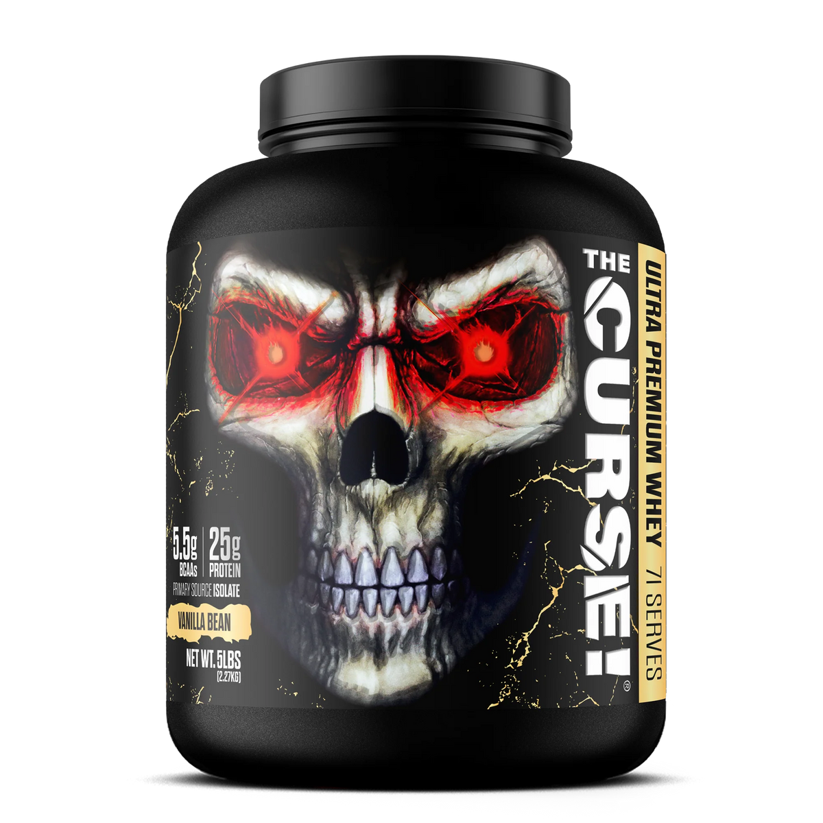 JNX Sports The Curse Proteina Whey 5Lbs 67 Servicios Vainilla Bean Portada