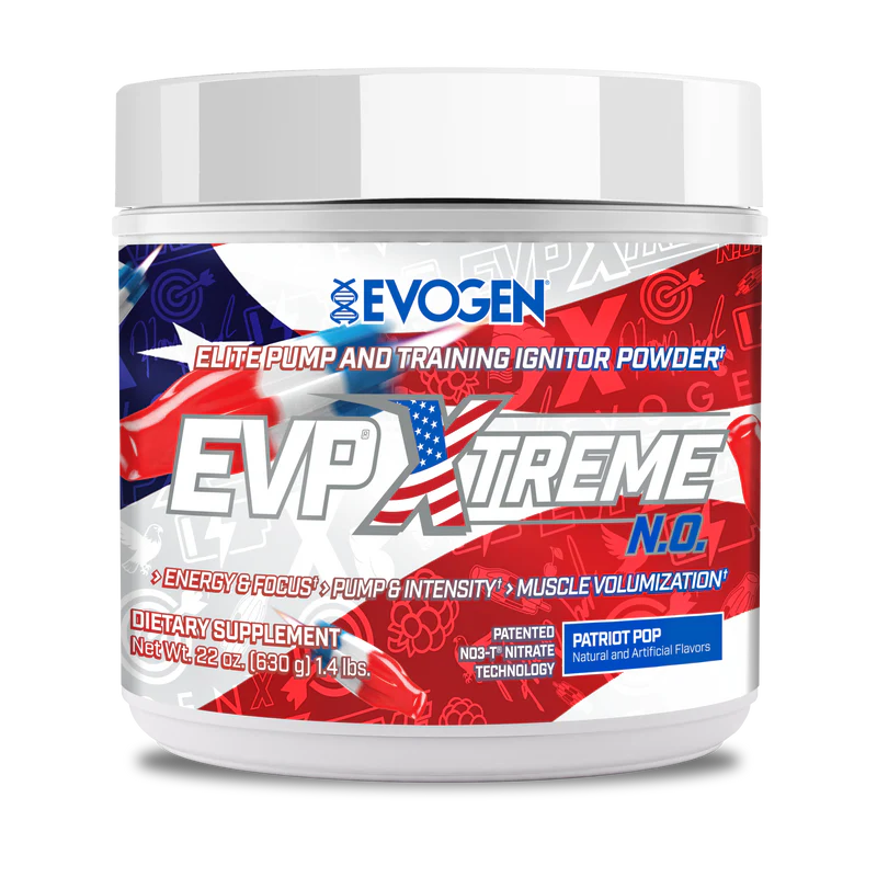 Evogen EVP Xtreme N.O Pre Entreno 40 Servicios patriot pop