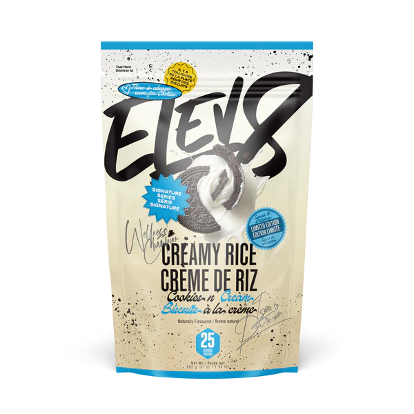 Elev8 Creamy Rice 1.9 Lbs 25 Servicios Cookies and Cream