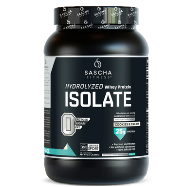 Sascha Fitness Proteina Isolate 2 Lbs 28 Servicios cookies and cream