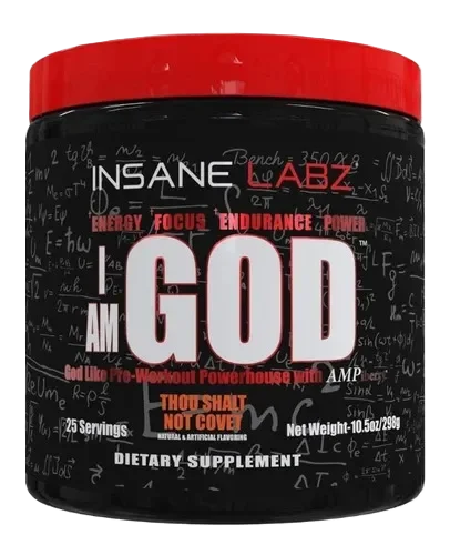 Insane Labz I Am God Pre Entreno 25 Servicios thou shalt not covet