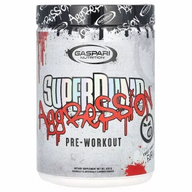 Gaspari Nutrition Superpump Aggression Pre Entreno 360Gr 40 Servicios fruit punch fury