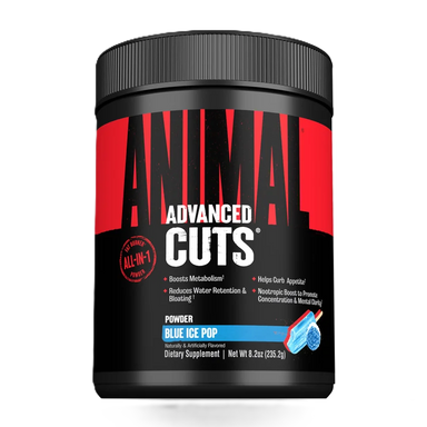 Universal Animal Cuts Polvo 42 Servicios Termogenico BLUE ICE POP