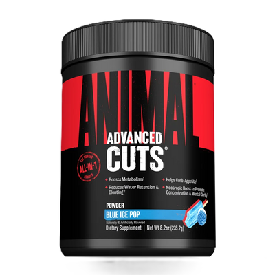 Universal Animal Cuts Polvo 42 Servicios Termogenico BLUE ICE POP