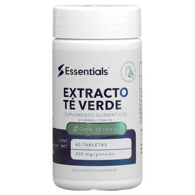 Essentials Extracto de Té Verde 400 Mg