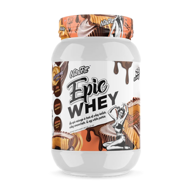 Nutrifitt epic whey 1.73lbrs 25servicios Proteina Chocolate peanut butter