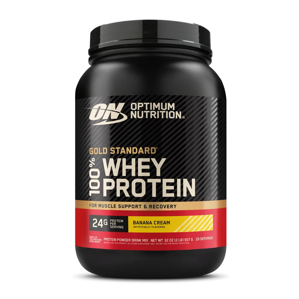 Optimum Nutrition Proteina Gold Standard 100% Whey 2 Lbs banana