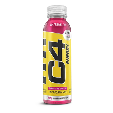 Cellucor C4 Energy Drink + Performance Non Carbonated 12 pack Watermelon