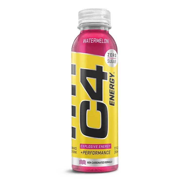 Cellucor C4 Energy Drink + Performance Non Carbonated 12 pack Watermelon