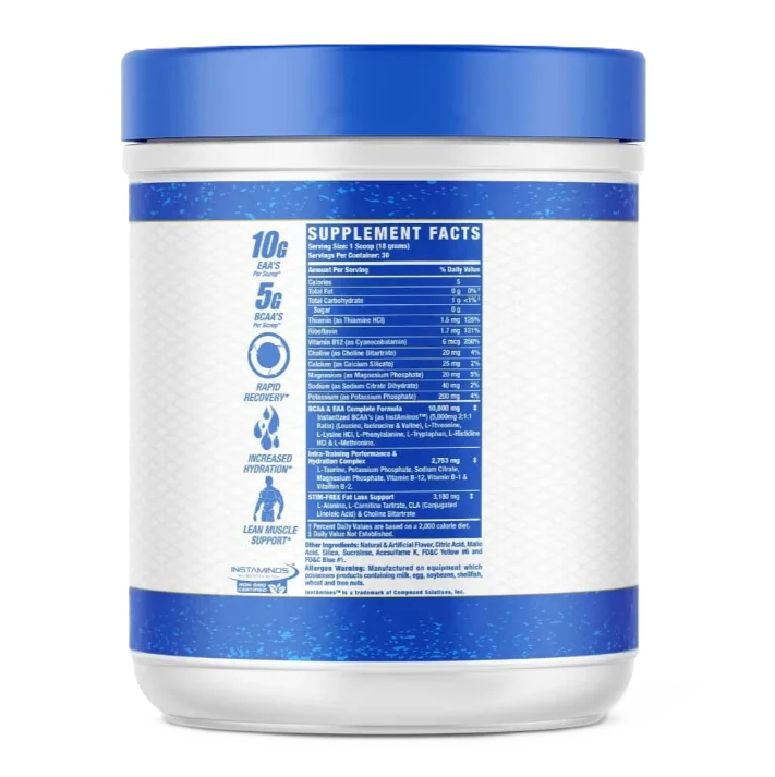 Ronnie Coleman Amino-Tone EAA 30 servicios informacion nutricional