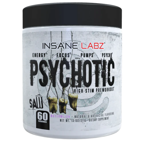 Insane Labz Psychotic Saw Pre Entreno 60 Servicios Watermelon