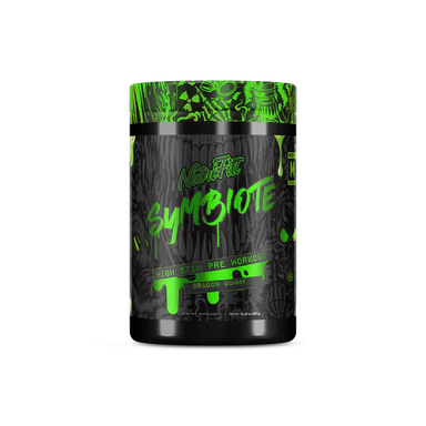 Nutrifitt Symbiote High Stim Pre Entreno 20 Servicios Dragon Gummy