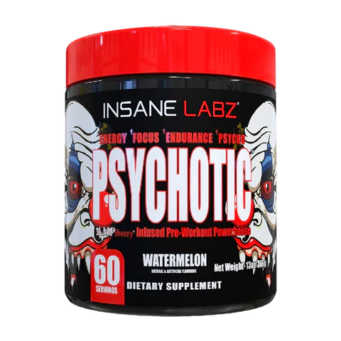 Insane Psychotic Blend Pre entreno 60 Servicios sandia