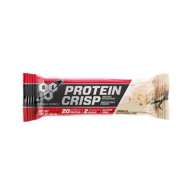 BSN Protein Crisp 12 Barras salted vanilla marshmallow