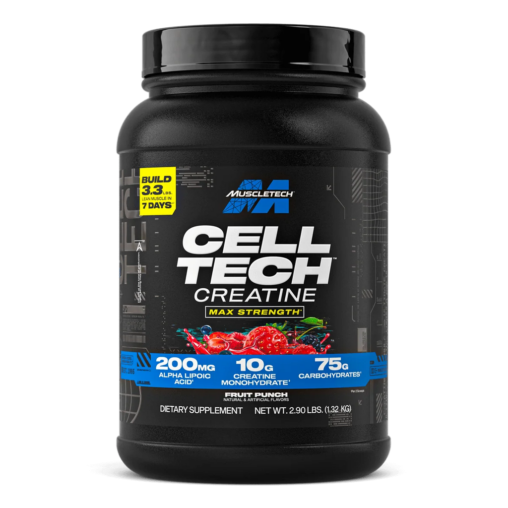Muscletech Cell Tech 3 Lbs ponche de frutas