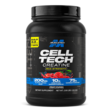 Muscletech Cell Tech 3 Lbs ponche de frutas