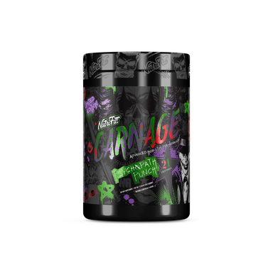 Nutrifitt Carnage Pre-Workout 21 Serv Psychopath punch