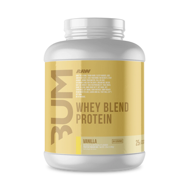 Raw Nutrition Proteina Bum Whey 5 Lbs 69 Servicios vainilla Portada